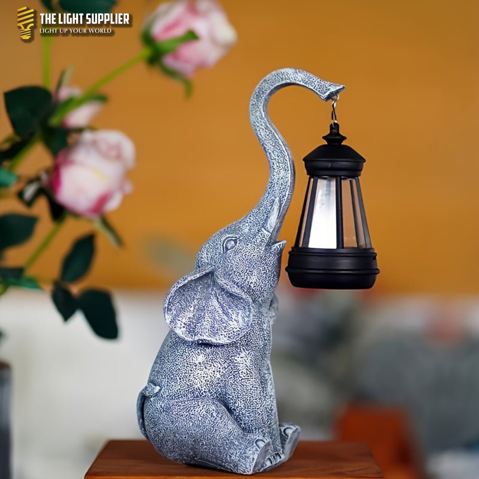 Gentle™ | Tuinlamp Met Olifant Buitenverlichting