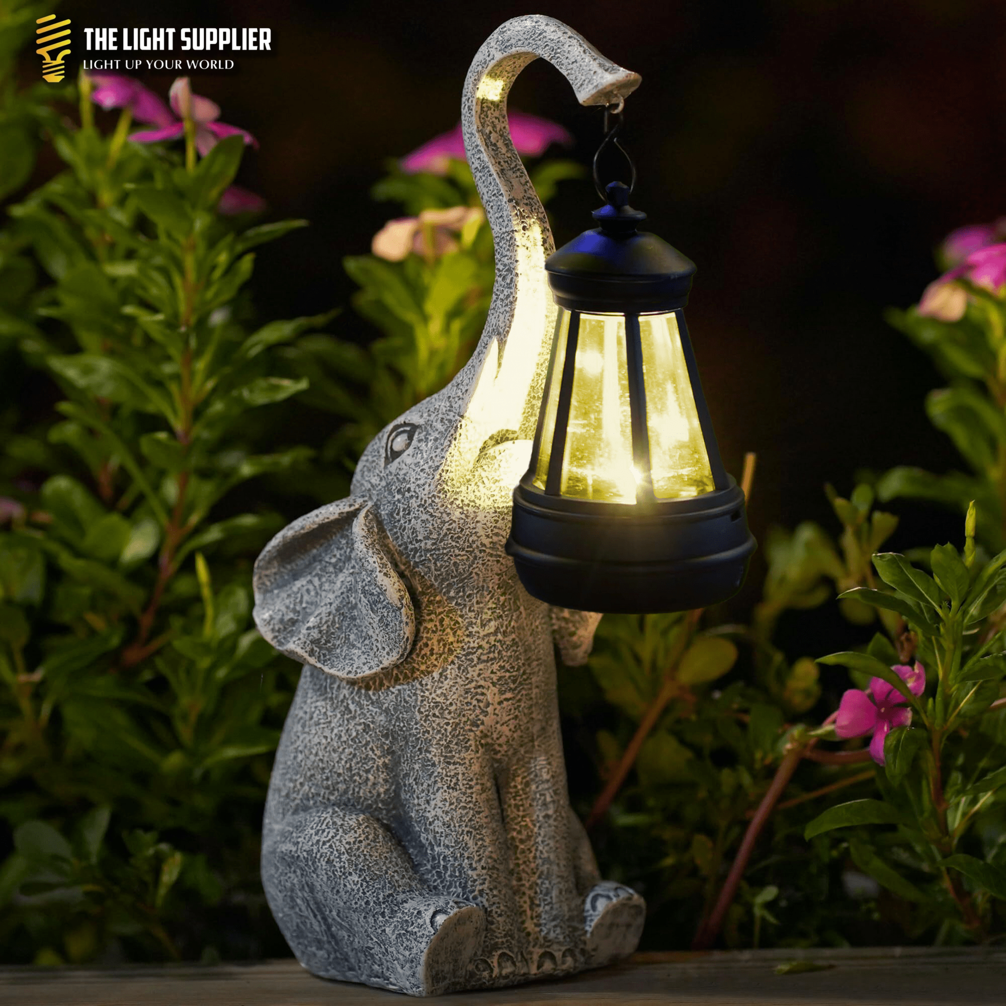 Gentle™ | Tuinlamp Met Olifant Buitenverlichting